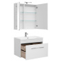 Мебель для ванной Aquanet Августа 90 белый (раковина Нота)
