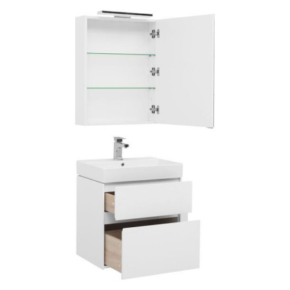 Мебель для ванной Aquanet Бруклин 60 белый