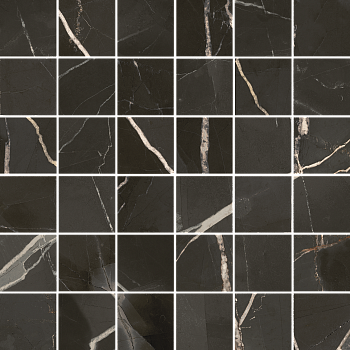 Мозаика 610110001141 Стелларис Абсолют блэк (30см*30см*9мм) (11шт/0,99м2) Натуральный, м2
