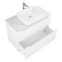 Тумба с раковиной подвесная BelBagno ETNA-H60 90 Bianco Lucido, раковина белая Тумба с раковиной подвесная BelBagno ETNA-H60 90 Bianco Lucido, раковина белая