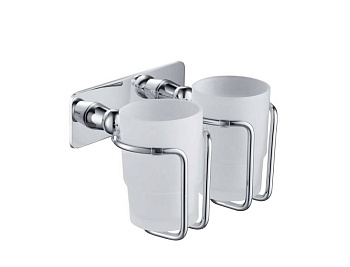 Стакан двойной для зубных щеток Timo Nelson 150032/00 chrome