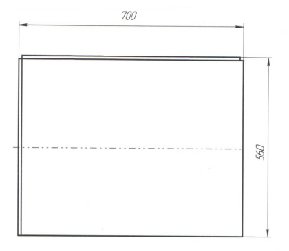 Ванна "NEO" 170*75 1 стекло (матовое серое)