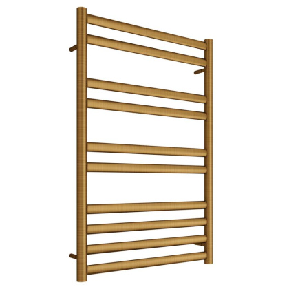 Полотенцесушитель водяной Lemark Status LM44810BR П10 500x800, бронза