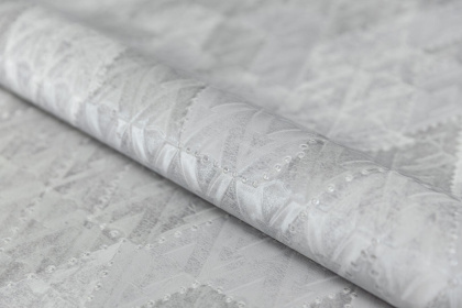 Обои KM7403 Коллаж мотив, серебро Виниловые (1,06м*10,05м), шт