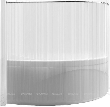 Карниз для ванны Aquanet Capri/Sarezo полукруглый 160х100