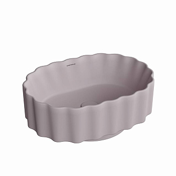 Раковина ARTBASIN Conchiglia накладная 50, мальва матовая CC.wb.50\MAL Раковина ARTBASIN Conchiglia накладная 50, мальва матовая CC.wb.50\MAL