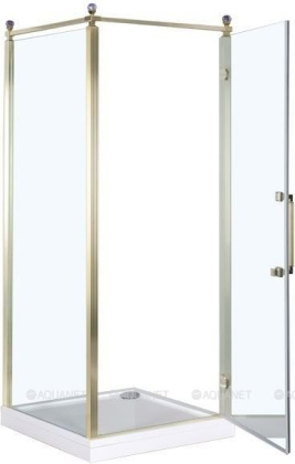 Душевой уголок Aquanet Beta Cube Classic NBB1221 90x90 R, прозрачное стекло