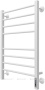 Полотенцесушитель Terminus Сицилия П8 500х800 электро КС 9003 матовый  Полотенцесушитель Terminus Сицилия П8 500х800 электро КС 9003 матовый