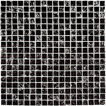 Мозаика Strike Black Strike Black 30см*30см*8мм (1уп/11шт), м2