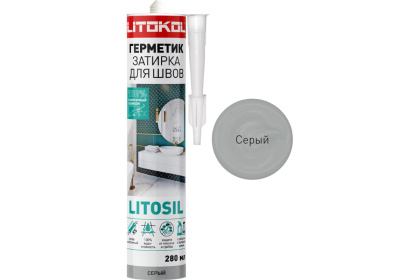 Герметик силиконовый LITOSIL 280,Серый