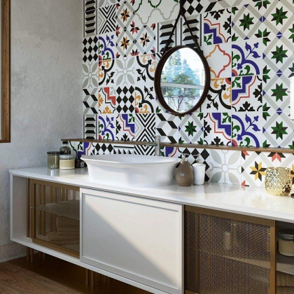 Декор NT\B243\5009 Ателье 20*20 (уп/30шт), шт