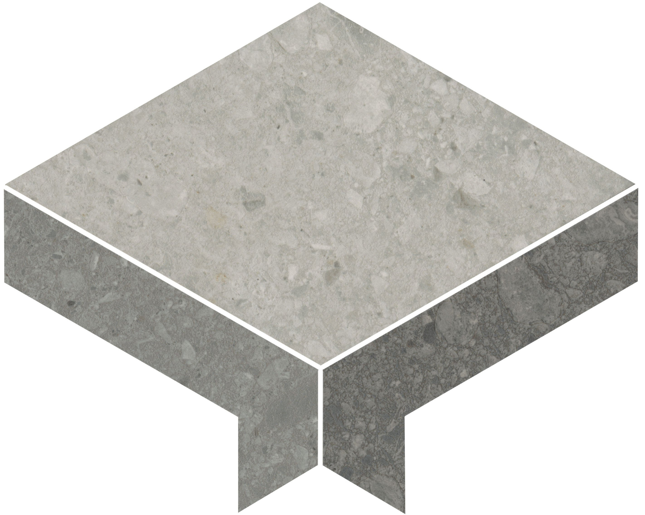 Декор Чеппо ди Гре 1 наборный матовый обрезной 30x24x0,9