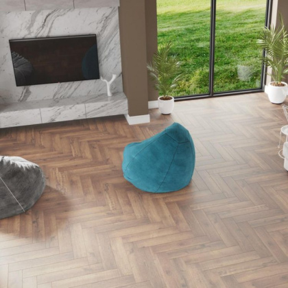 SPC ламинат Alpine Floor Light Parquet ЕСО 13-2 Дуб Royal (4мм/43/1,95м2) (600мм*125мм), м2