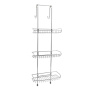 Комплект из держателей и 3-х навесных полок, 30х92,5х27 см, хром, K-141133