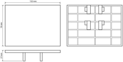 Полка для мобильного телефона
