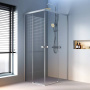 W94G-403-10080-MТ Душевое ограждение X-Joy Square Slide 100х80, мат Хром, прозрачное W94G-403-10080-MТ Душевое ограждение X-Joy Square Slide 100х80, мат Хром, прозрачное
