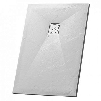 Душевой поддон RGW ST-0108W 80 x 100 см, прямоугольный, из искусственного камня, белый, 16152810-01