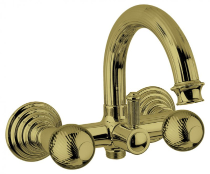 Смеситель OLIMP-VD-02-Sw Исполнение: Бронза, Ручки: Swarovski