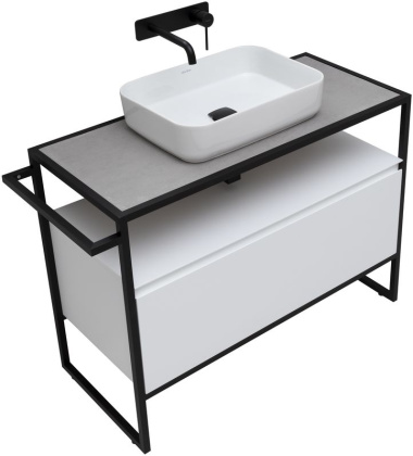 Тумба под раковину Allen Brau Priority 100 1.31003.WM белый матовый