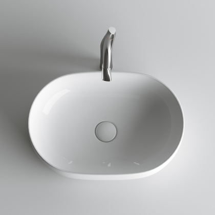 Умывальник чаша накладная овальная Element 600*415*135мм