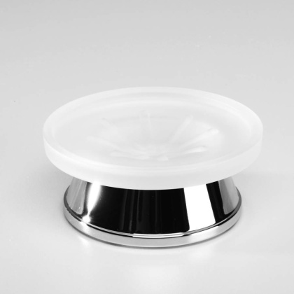 Мыльница Donau, 10х4х10 см, хром,  K-2429