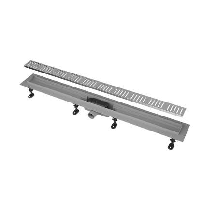 Душевой лоток smart из нержавеющей стали, 85 см