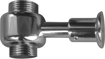 SUP-U-CAE-03/24 Переходник для подвода воды к душевой колонне через гибкий шланг Исполнение: Золото 24 карат  SUP-U-CAE-03/24 Переходник для подвода воды к душевой колонне через гибкий шланг Исполнение: Золото 24 карат