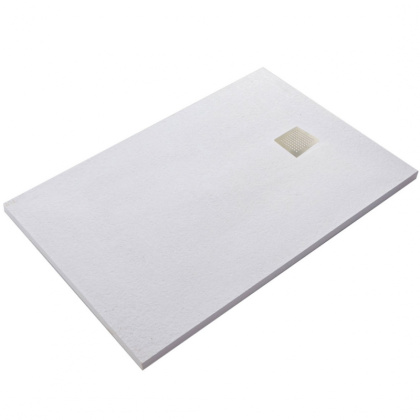 Поддон для душа из искусственного камня VST-2SR8012W, 1200*800*35, белый матовый