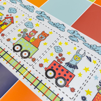 Бордюр 1 OP\A218\5009 Альпаки Белый (20см*6,3см*6,9мм) (32шт/0,403м2) ., шт