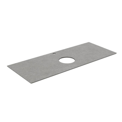 Столешница из керамогранита Фондамента 120, серая, PL1.DL500920R\120