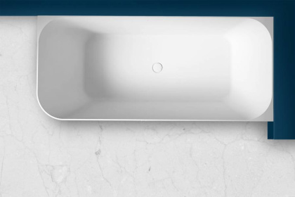 Ванна из литьевого мрамора Abber Stein 170х75 AS9621-1.7 R