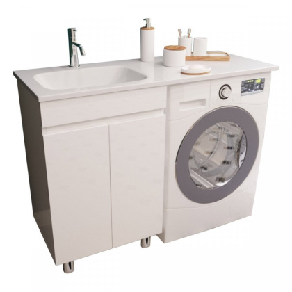 Тумба напольная под умывальник Barcelona Luxe 1200х482 2-х дверная (ШхГхВ) 548х476х860