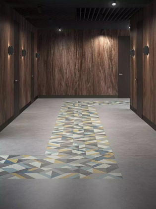 Ковер VT\A561\SG5918R Кампо серый,синий,желтый (119,5см*238,5см*11мм) (1шт/2,85) матовый, шт