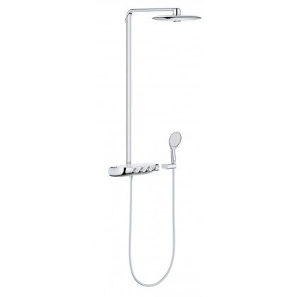 Душевая система Grohe Rainshower SmartControl Duo 26250000 хром/белый
