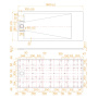 Душевой поддон RGW TUS-188W 80х180 553702818-01