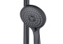 Душевой гарнитур 3jet 73см AQUATEK, матовый черный AQ2011MB  Душевой гарнитур 3jet 73см AQUATEK, матовый черный AQ2011MB