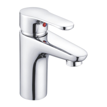 Смеситель для раковины латунь, хром S5601