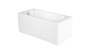 Ванна акриловая прямоугольная Cersanit NIKE 150x70, ультра белый