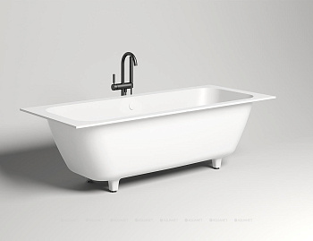 Ванна из искусственного камня Salini S-Sense Orlando Axis 190х80 103211M, глянцевая Ванна из искусственного камня Salini S-Sense Orlando Axis 190х80 103211M, глянцевая