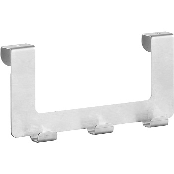 Вешалка для полотенец Bemeta Neo 101106225 Хром матовый, 3 крючка