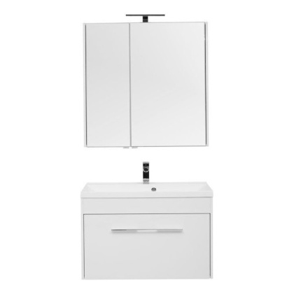 Мебель для ванной Aquanet Августа 90 белый (раковина Нота NEW)