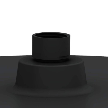 953050300 Gala верхний душ, квадрат, Черный