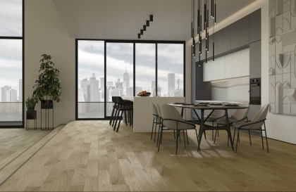 Кварцевый паркет Quartz Parquet Классик Дуб Тоскана, 407, 5/0,6 мм