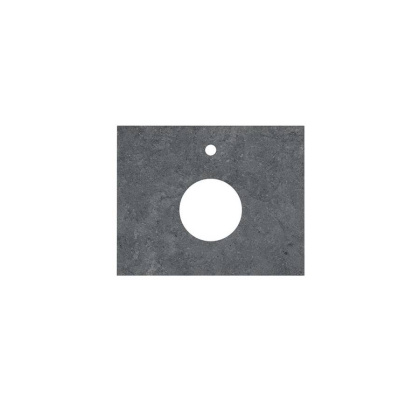 Столешница из керамогранита Роверелла 60x48, темно-серая, CN60.DL501320R