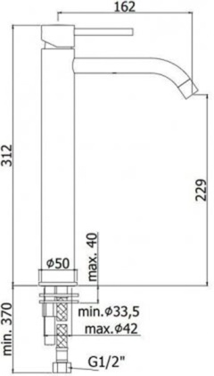 Смеситель для раковины Paffoni Light LIG081ST