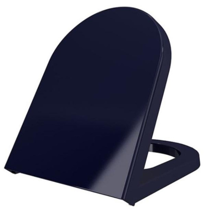Сиденье с крышкой (soft close) Taormina/Jet Flush,дюропласт, глянцевый сапфир, A0300-010 (A0301-010), шт Сиденье с крышкой (soft close) Taormina/Jet Flush,дюропласт, глянцевый сапфир, A0300-010 (A0301-010), шт