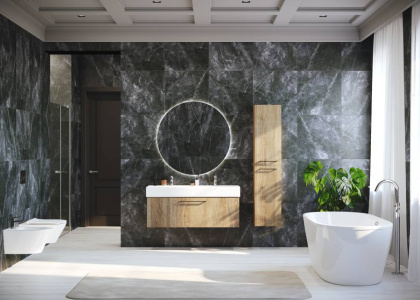 Керамогранит Space Stone серый 60x60