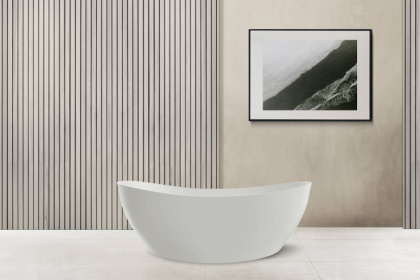 Ванна из литьевого мрамора Abber Stein 180х85 AS9615-1.8