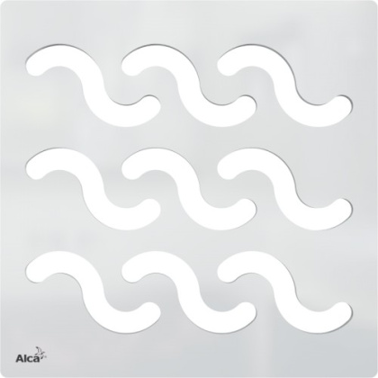 Дизайновая решетка 102×102 мм нержавеющая сталь