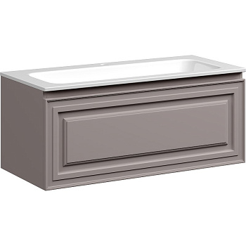 Тумба подвесная SANCOS Very 995х445х406, c одним  ящиком оснащенным доводчиками, Doha Soft , арт.VR100SM